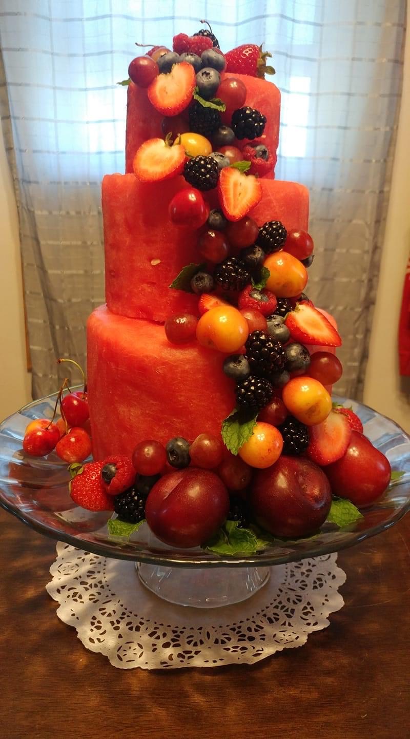 Watermelon Cake
